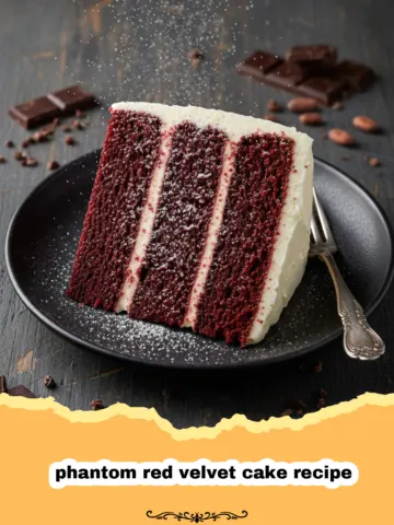 The Most Enchanting Phantom Red Velvet Cake Recipe