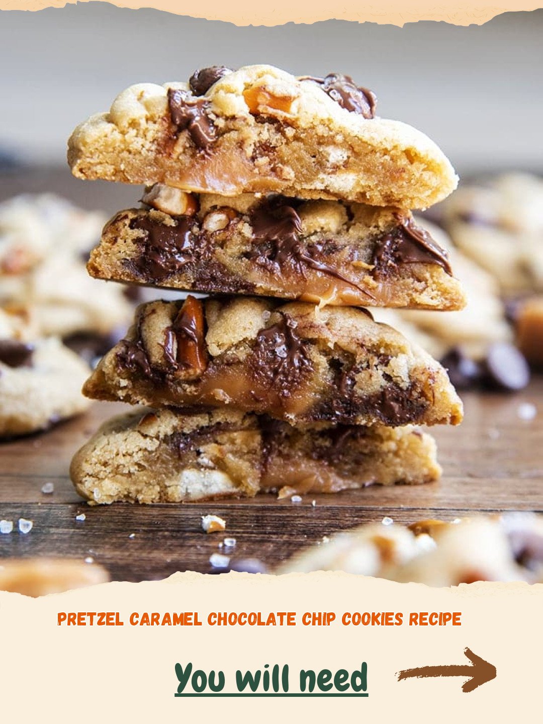The Ultimate Pretzel Caramel Chocolate Chip Cookies: Sweet, Salty, & Irresistible! 4 Pretzel Caramel Chocolate Chip Cookies Preparation
