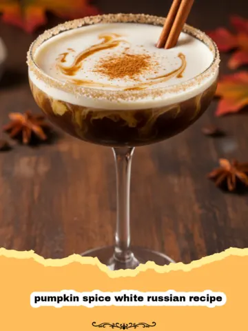 The Ultimate Pumpkin Spice White Russian Recipe for Fall