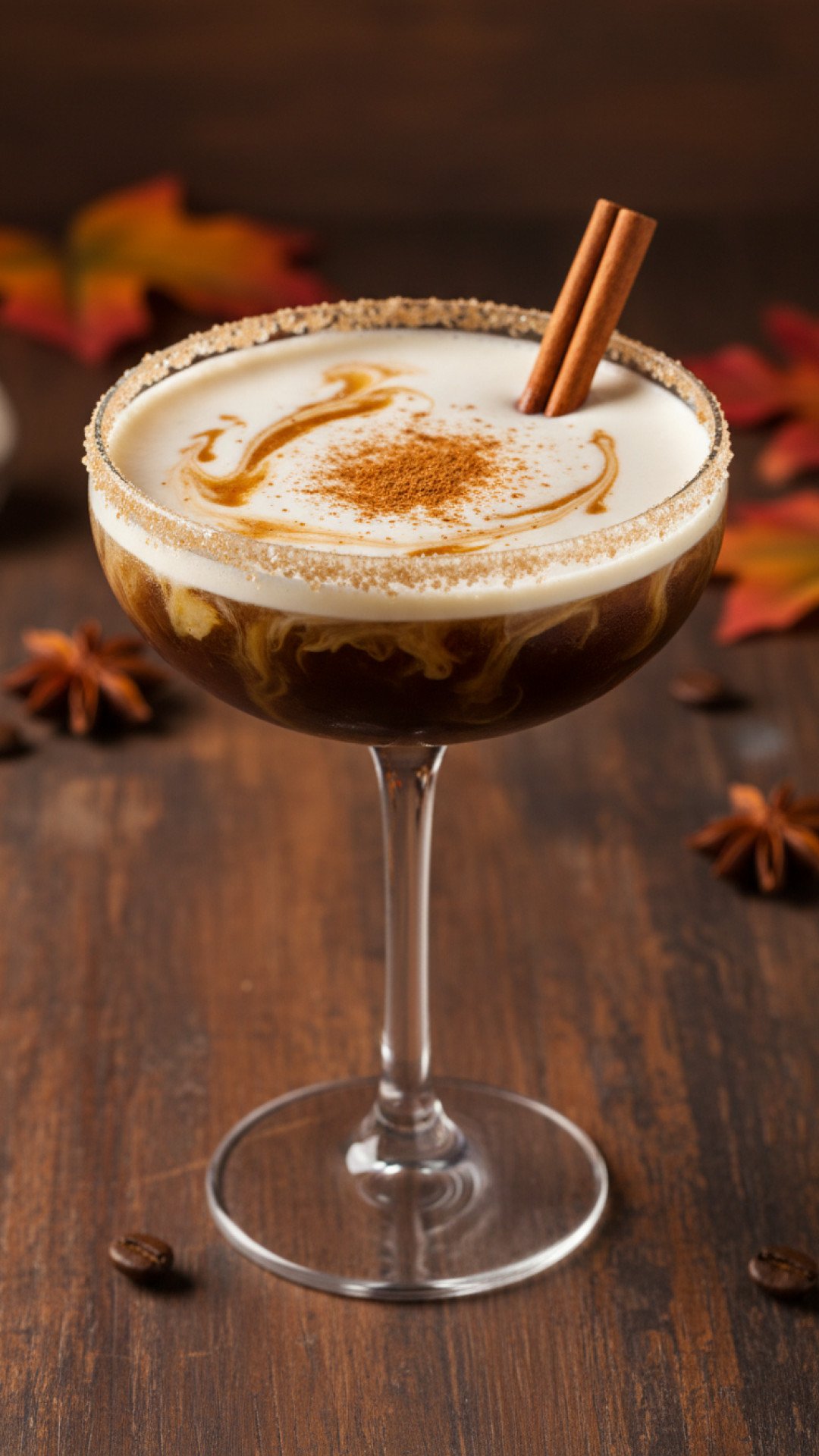 Pumpkin Spice White Russian Preparation