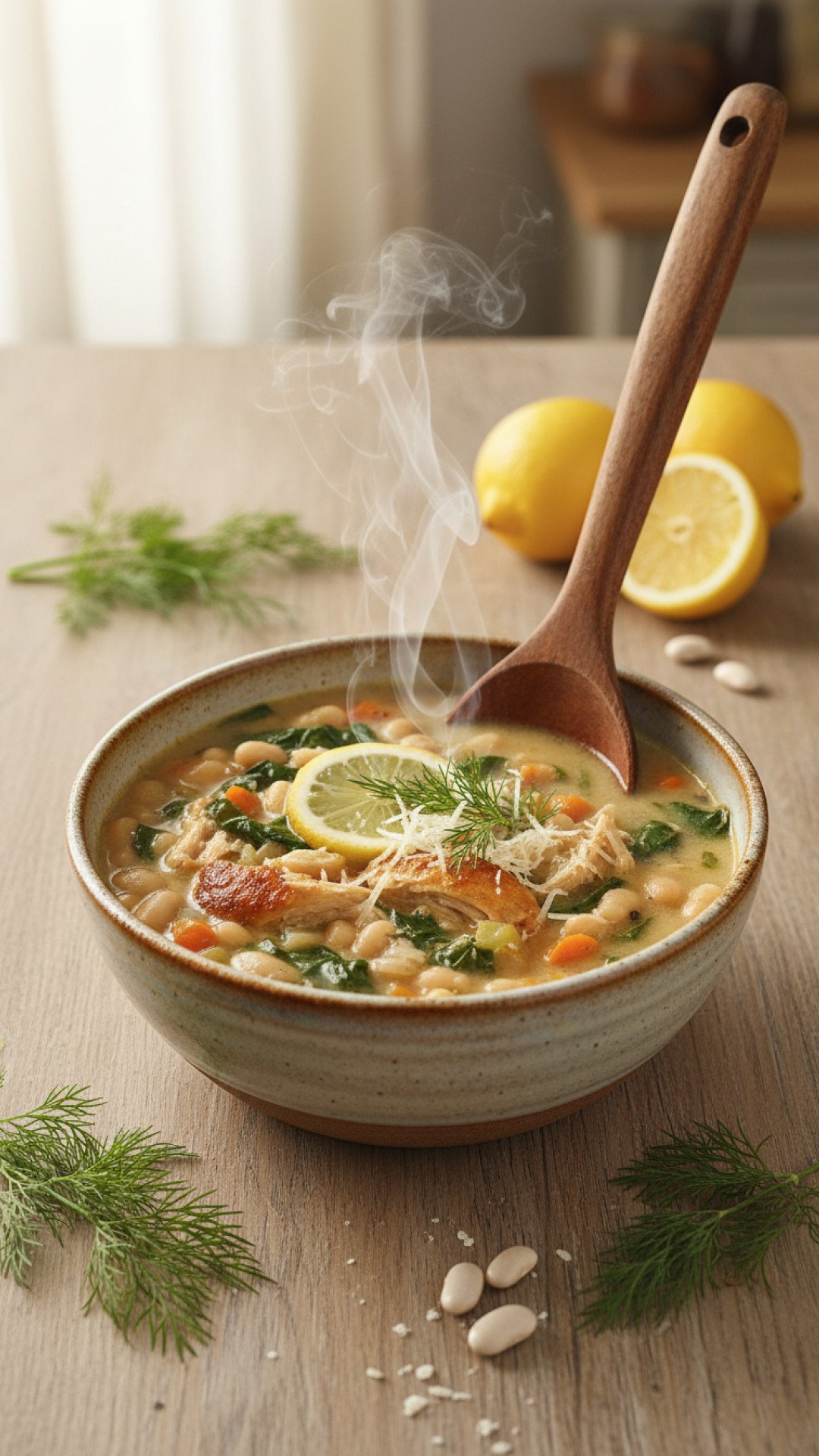 Quick Chicken and White Bean Soup Lemon Dill: A Zesty 30-Minute Meal 4 Quick Chicken and White Bean Soup Lemon Dill Preparation