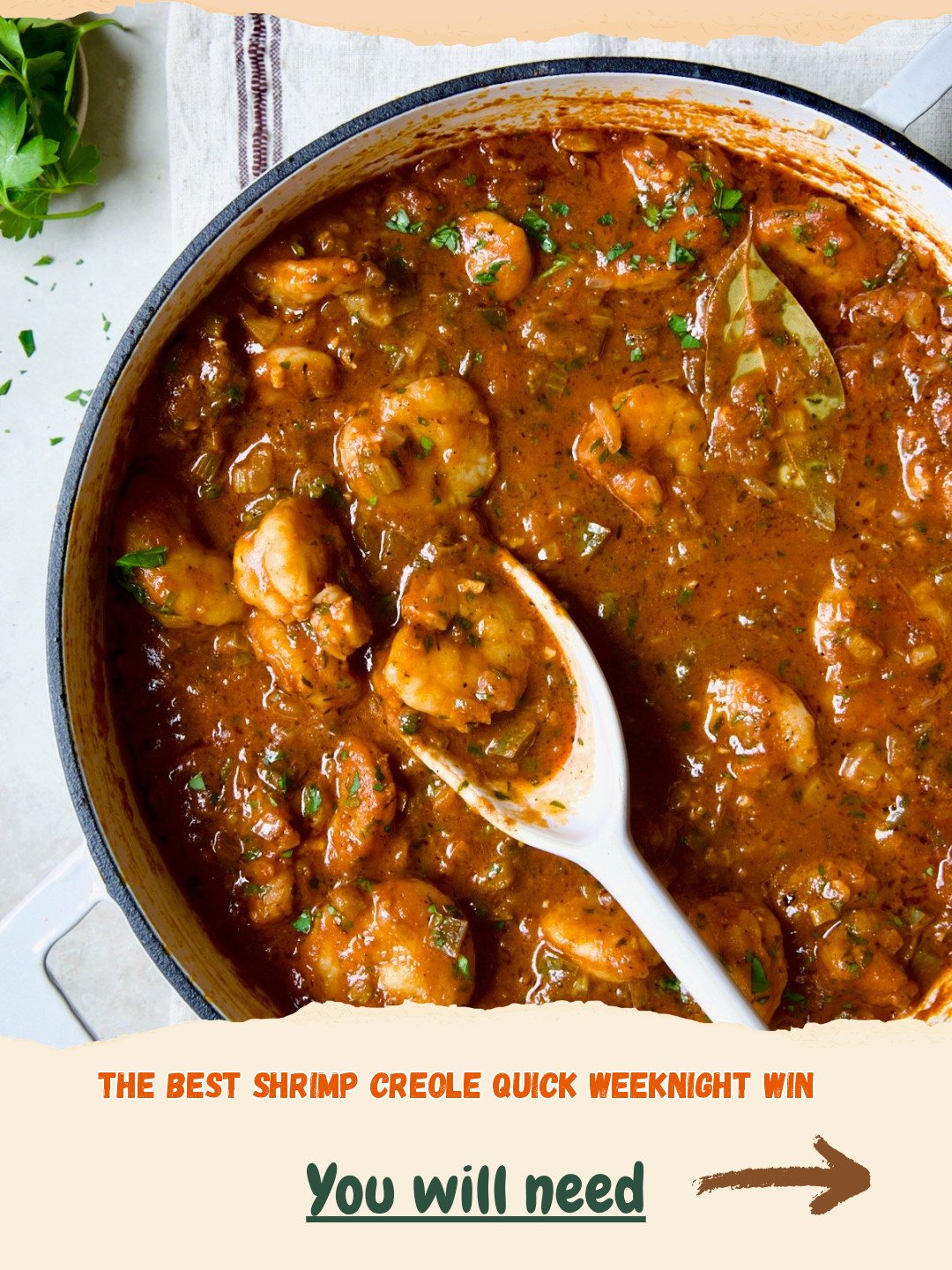 Quick Weeknight Shrimp Creole Preparation