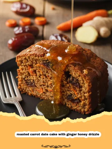 Roasted Carrot Date Cake with Ginger Honey Drizzle: A Golden Autumn Delight 3 Roasted Carrot Date Cake with Ginger Honey Drizzle: A Golden Autumn Delight