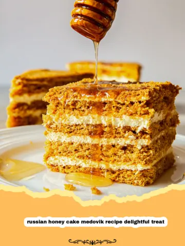Experience Pure Bliss: The Authentic Russian Honey Cake (Medovik) Recipe You’ll Adore