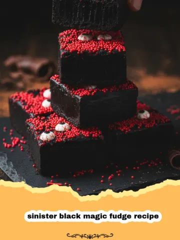 The Sinister Black Magic Fudge Recipe: A Decadent Dark Chocolate Treat