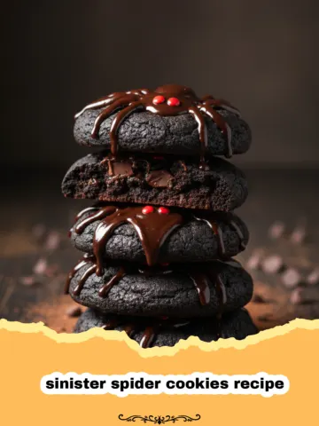 The Spookiest Sinister Spider Cookies Recipe for Your Halloween Bash
