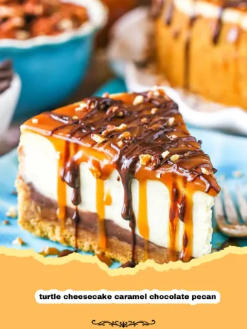 Indulge in Pure Bliss: The Ultimate Turtle Cheesecake Caramel Chocolate Pecan
