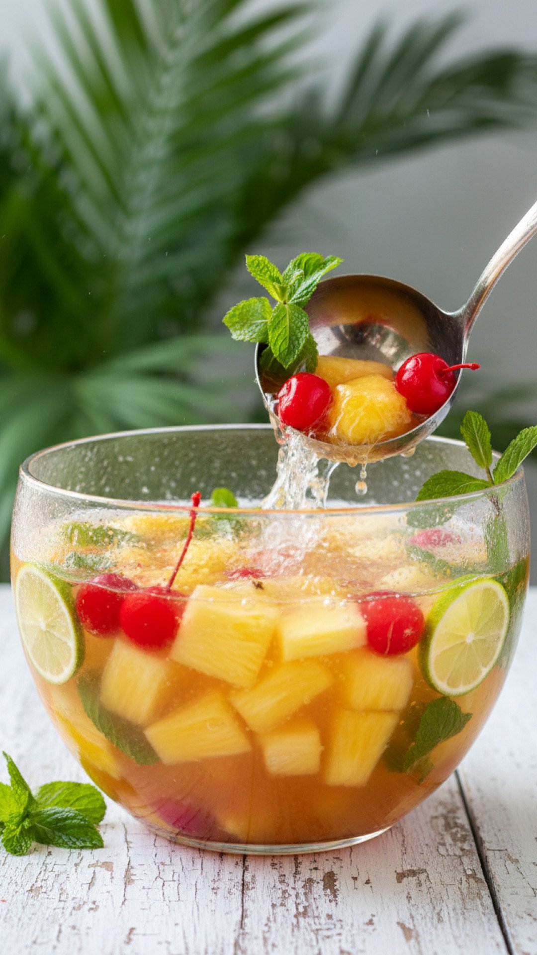 The Ultimate Lemonade Mocktail Recipes Tropical Party Punch for Every Occasion 4 Sparkling Island Citrus Punch Preparation