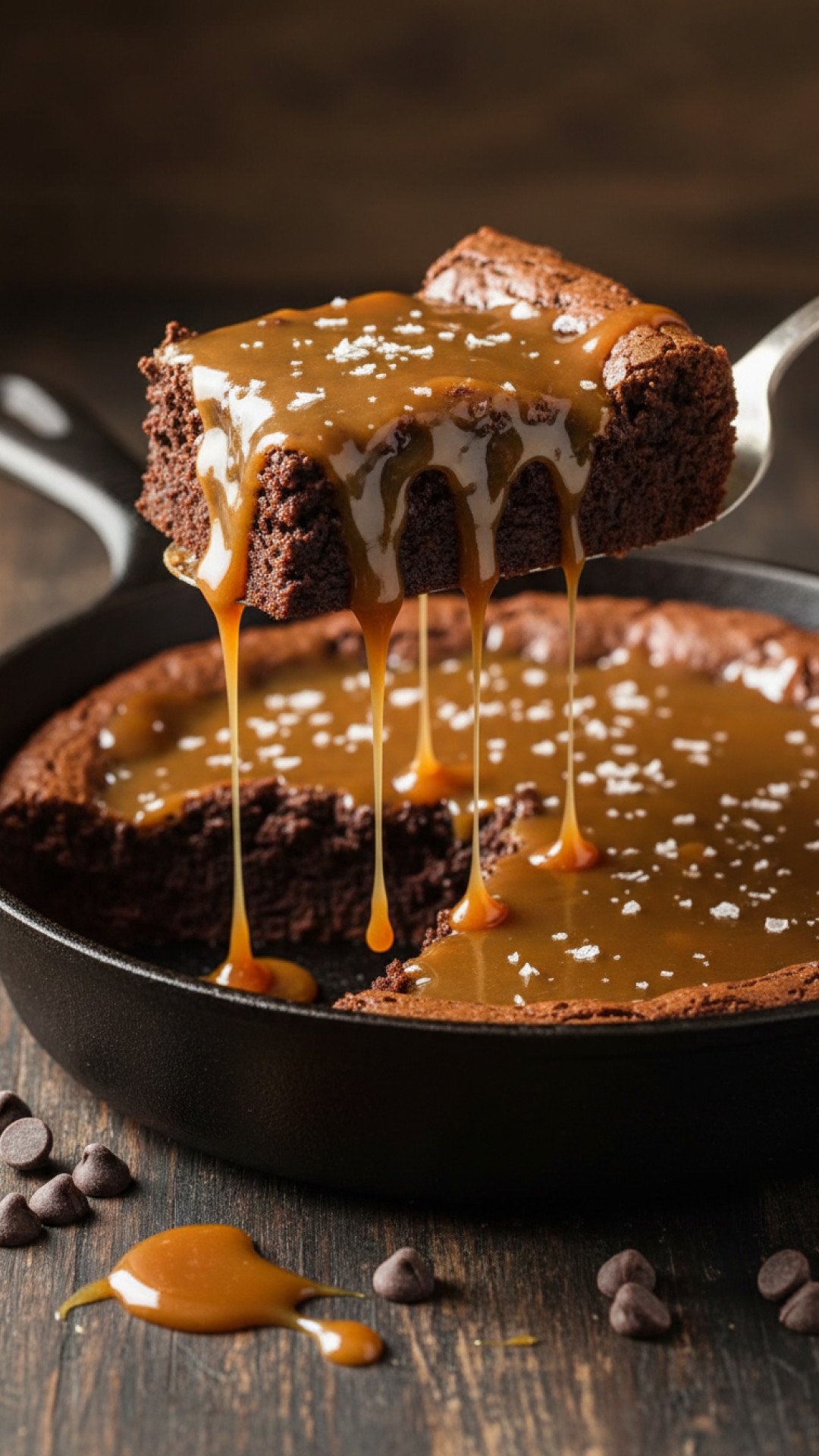 Spellbound Caramel Brownies Preparation