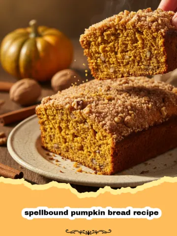 Spellbound Pumpkin Bread Recipe: A Magical Autumn Treat