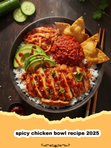 The Ultimate Spicy Chicken Bowl Recipe 2025: Bold, Fast, and Healthy 24 The Ultimate Spicy Chicken Bowl Recipe 2025: Bold, Fast, and Healthy