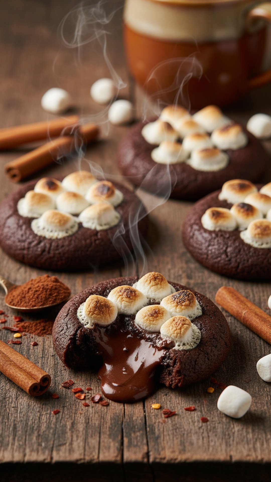 Spicy Mexican Hot Chocolate Cookies Preparation