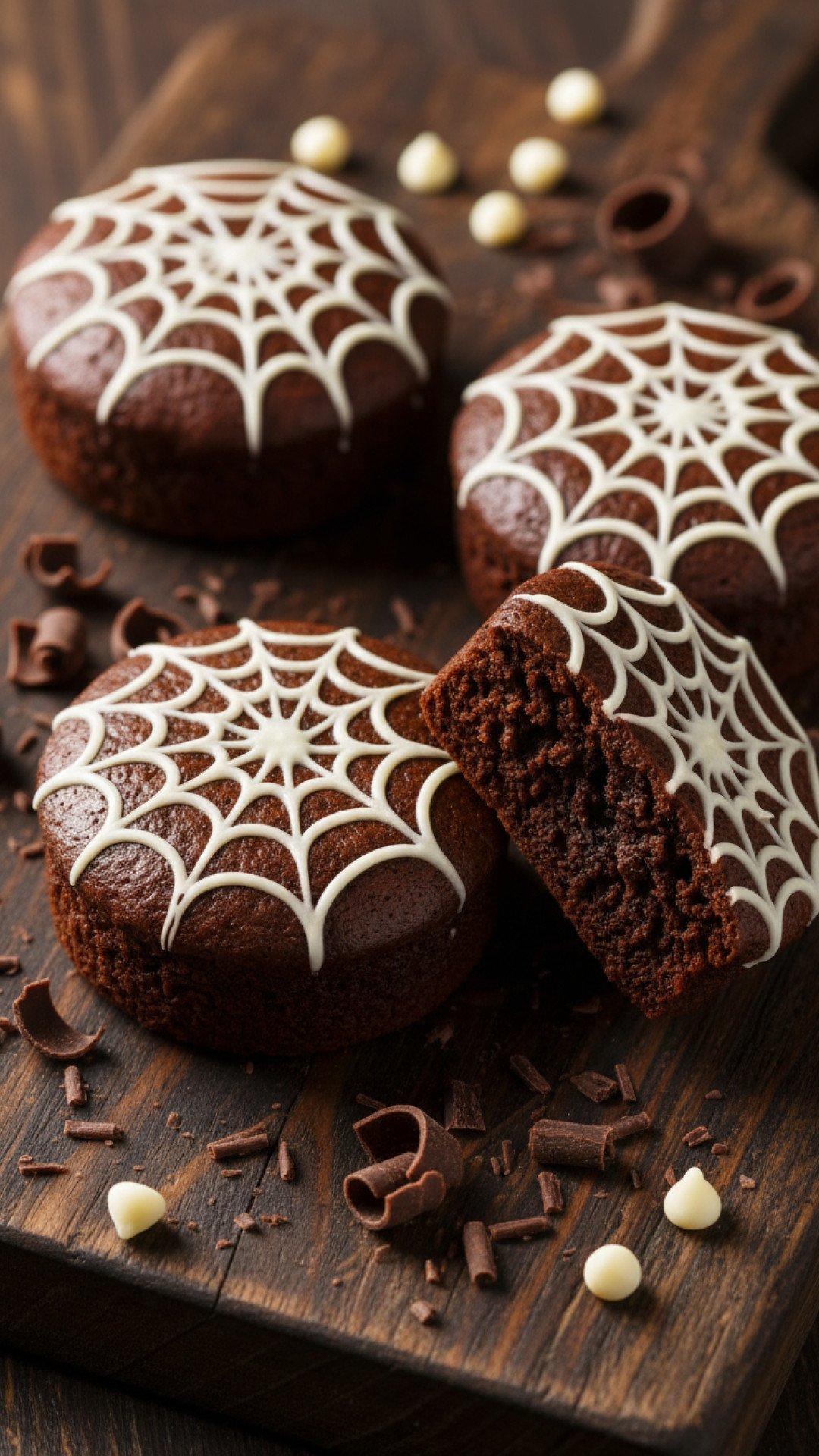 The Ultimate Spooky Spider Web Brownie Bites Recipe 4 Spider Web Brownie Bites Preparation