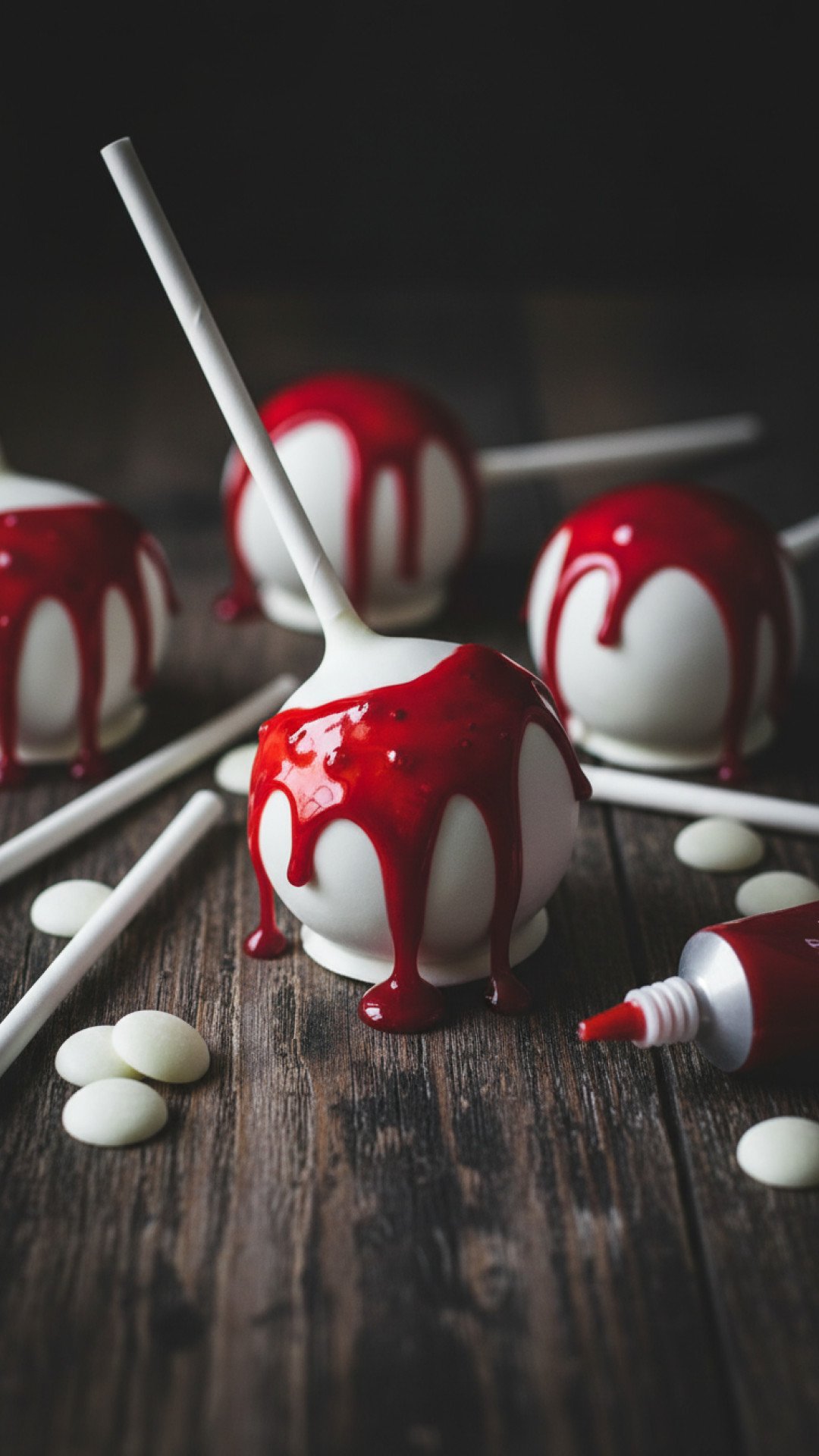 Ultimate Blood Drip Cake Pops Recipe for a Spooky Celebration 4 Spooky Blood Drip Cake Pops Preparation