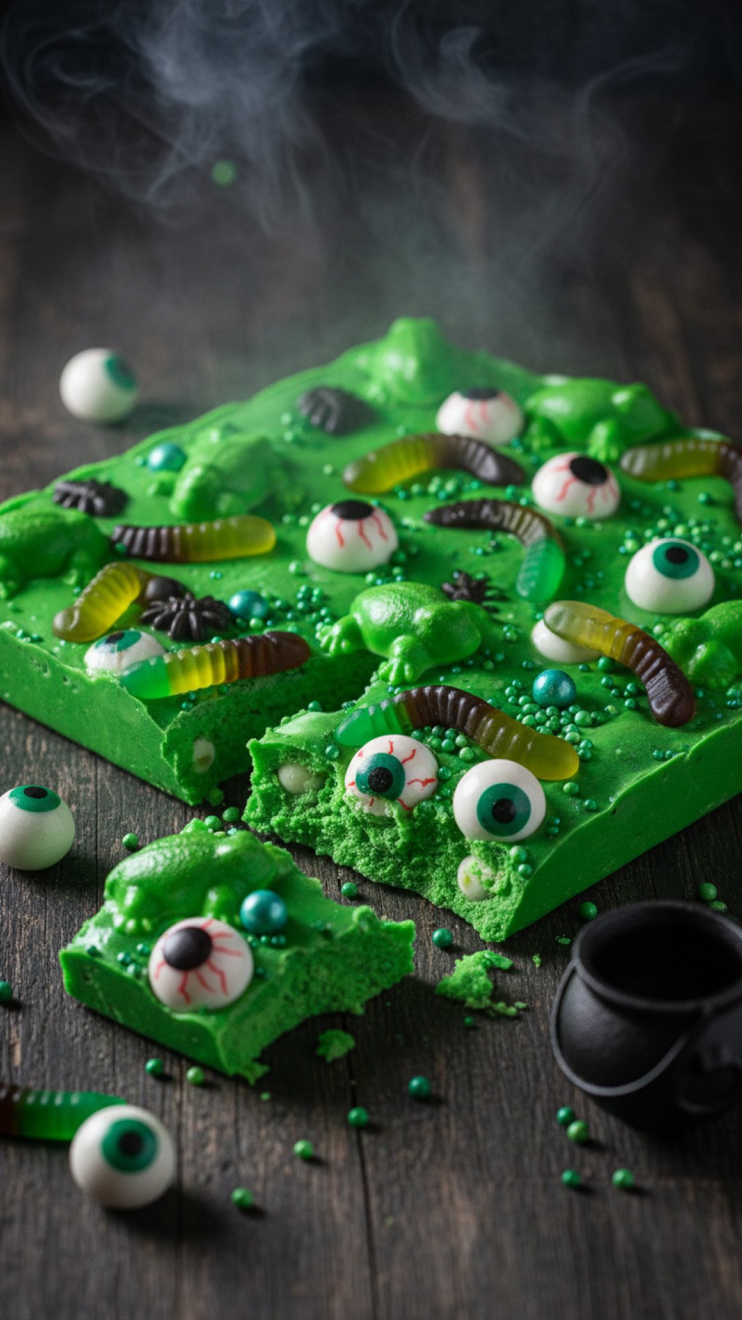 The Ultimate Spooky Cauldron Candy Bark Recipe for Your Halloween Party 4 Spooky Cauldron Candy Bark Preparation