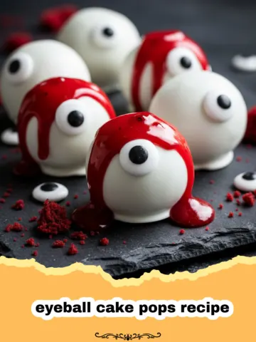 The Most Spooktacular Eyeball Cake Pops Recipe