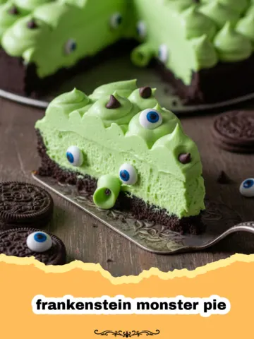 The Spookiest Frankenstein Monster Pie for Halloween