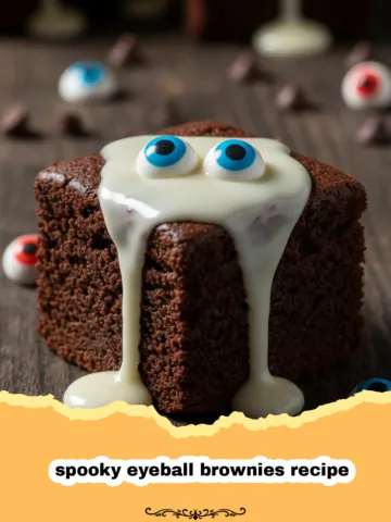Spooky Eyeball Brownies Recipe: A Ghoulishly Good Halloween Treat