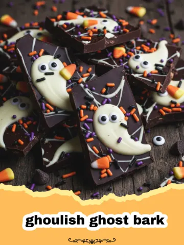 Ghoulish Ghost Bark: The Spookiest Halloween Treat