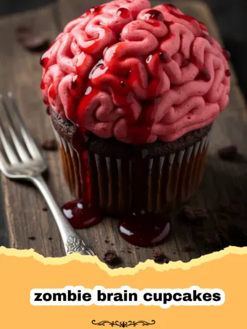 How to Make Spooky Zombie Brain Cupcakes for Halloween