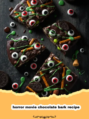 Horror Movie Chocolate Bark Recipe