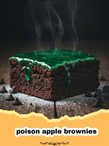 Poison Apple Brownies