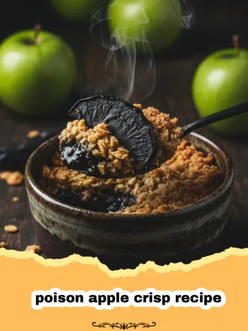 The Ultimate Dark Enchantment: Poison Apple Crisp Recipe 9 The Ultimate Dark Enchantment: Poison Apple Crisp Recipe