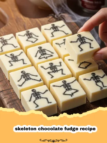 20 Halloween Skeleton Chocolate Fudge Recipe Ideas for Spooky Fun