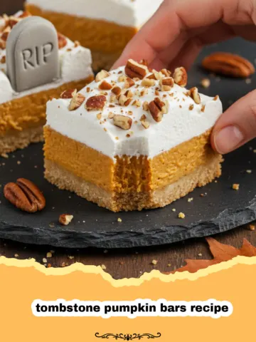 The Most Spooktacular Tombstone Pumpkin Bars Recipe for Halloween