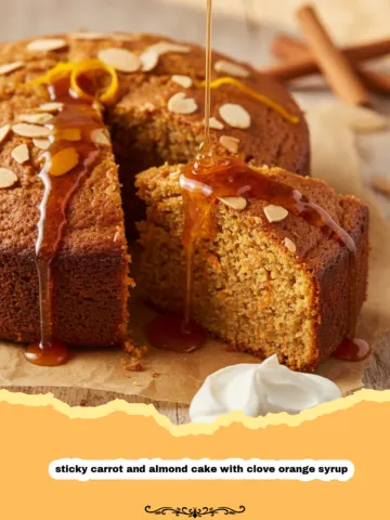 Sticky Carrot and Almond Cake with Clove Orange Syrup 19 Sticky Carrot and Almond Cake with Clove Orange Syrup