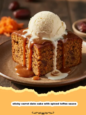 The Ultimate Sticky Carrot Date Cake with Spiced Toffee Sauce 10 The Ultimate Sticky Carrot Date Cake with Spiced Toffee Sauce
