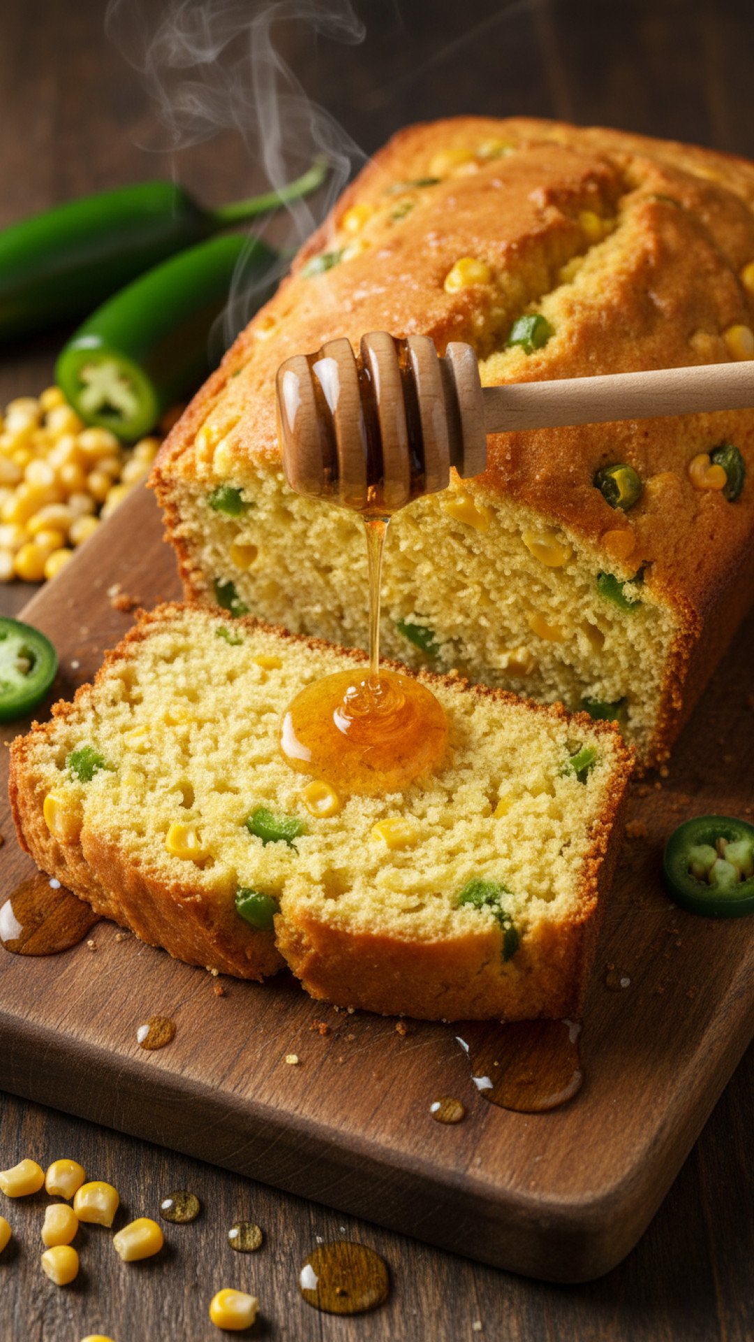The Best Ever Sweet Cornbread with Honey and Jalapenos 4 Sweet Cornbread with Honey and Jalapenos Preparation