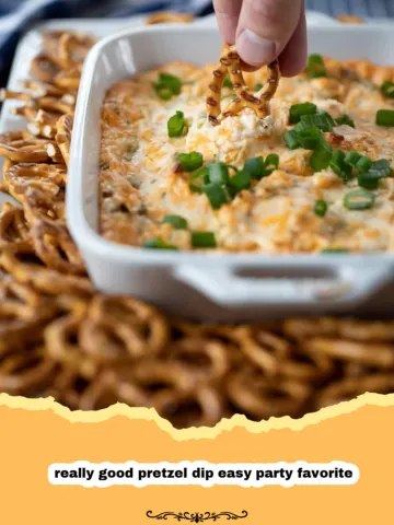 The Ultimate Really Good Pretzel Dip: An Easy Party Favorite!