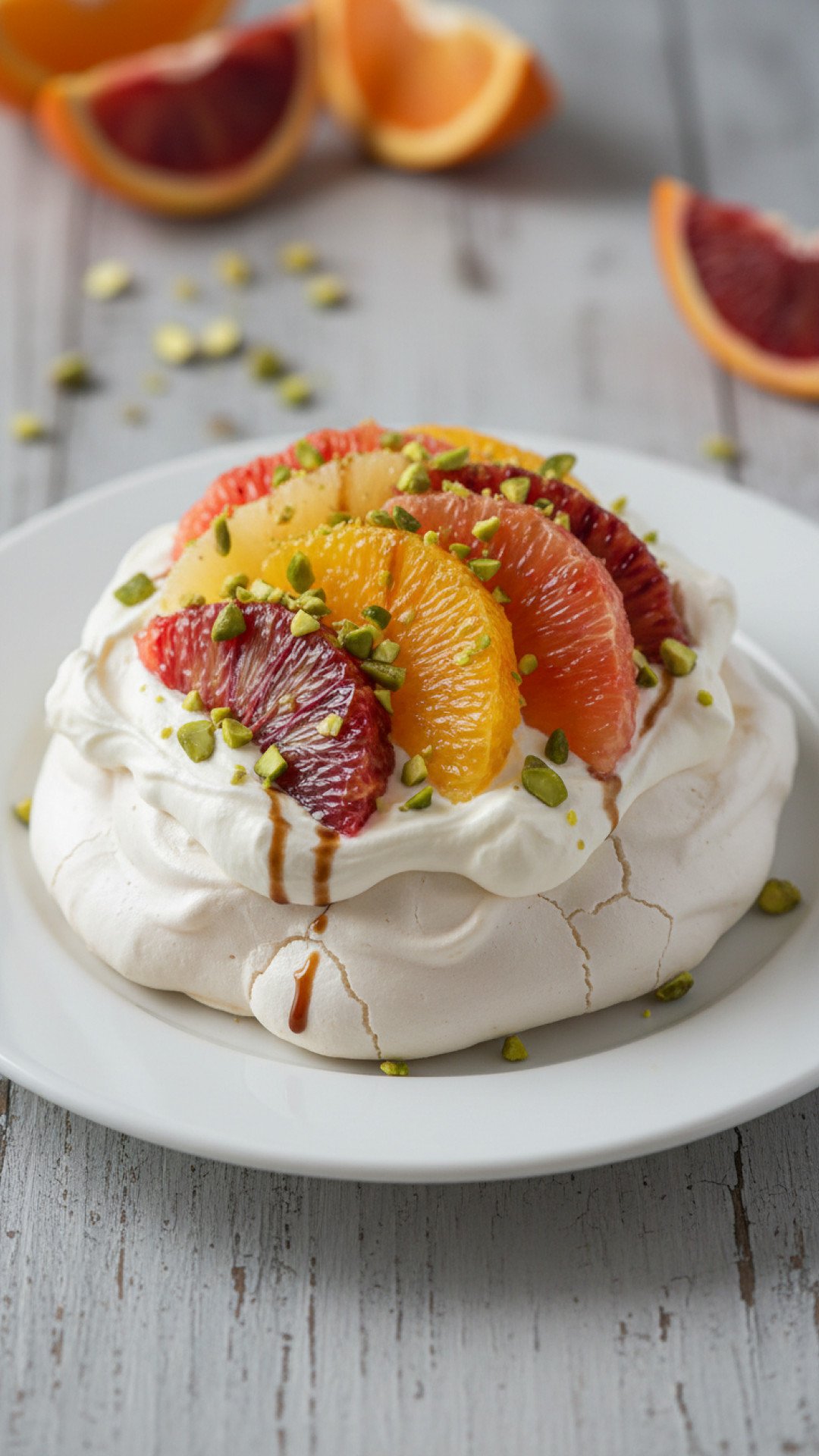 The Ultimate Citrus Pavlova Preparation