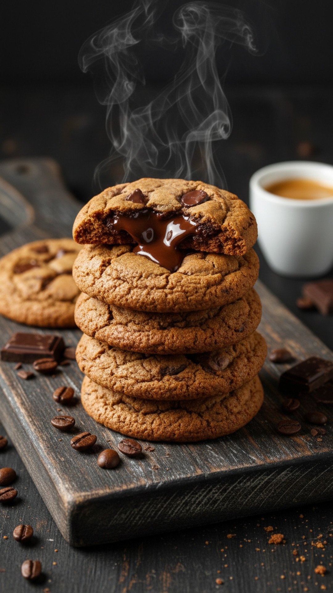 The Ultimate Espresso Chocolate Chip Cookies Preparation