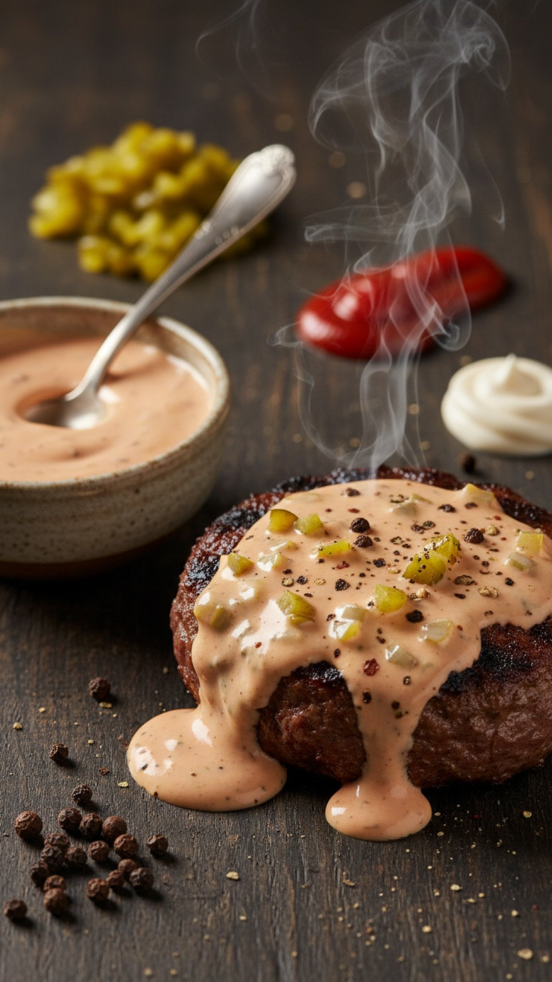The Ultimate Homemade Burger Sauce Preparation