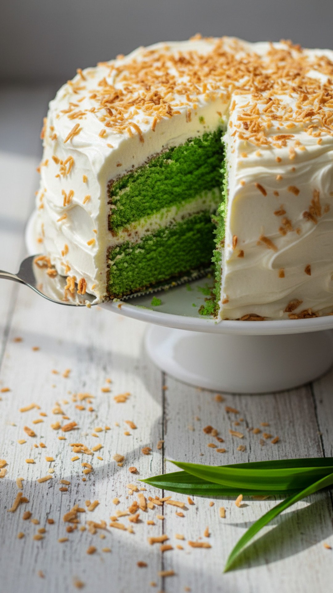 The Ultimate Pandan Coconut Cake: A Tropical Masterpiece 4 The Ultimate Pandan Coconut Cake Preparation