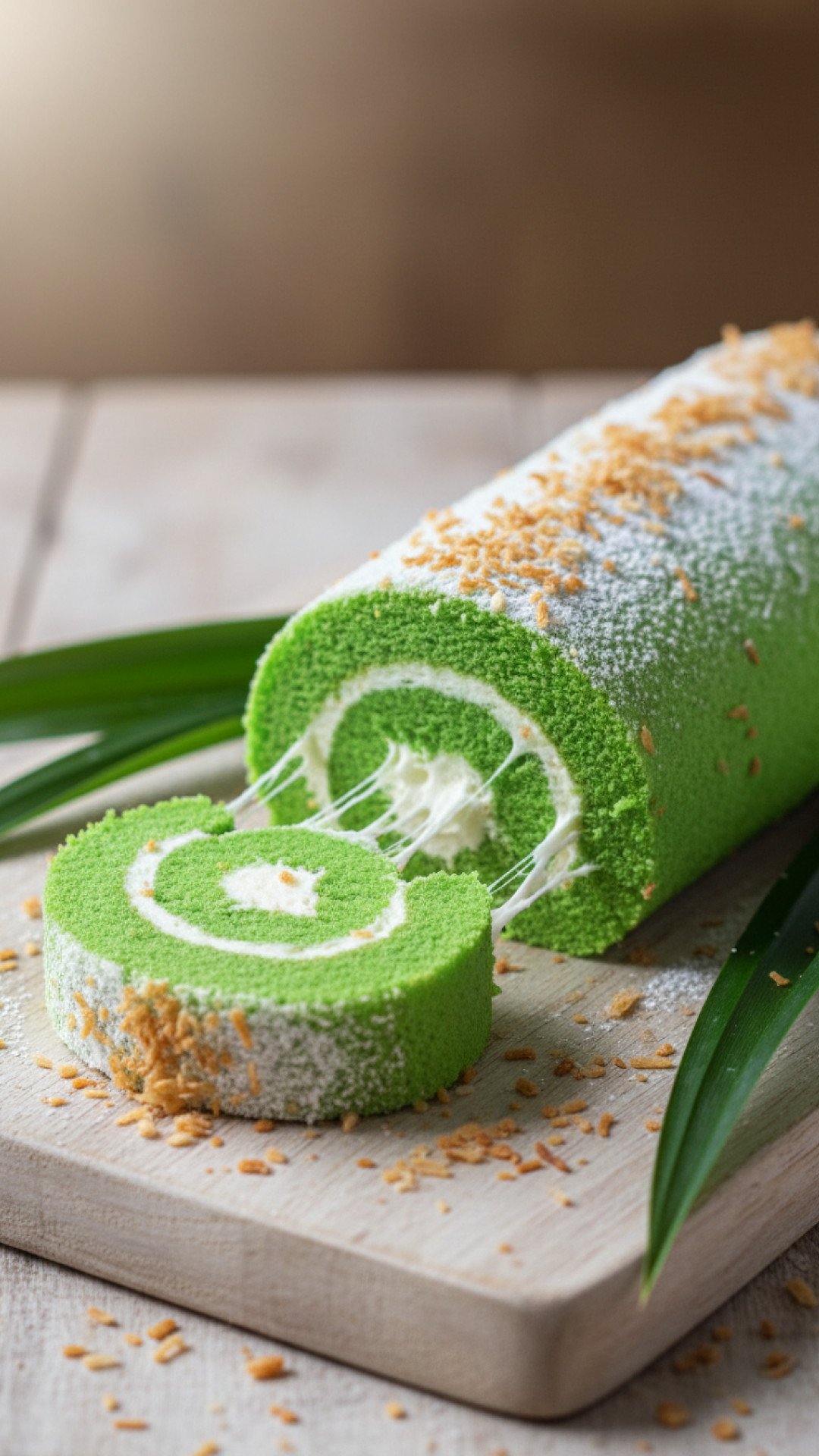 The Ultimate Pandan Swiss Roll Recipe: Light and Fragrant 4 The Ultimate Pandan Swiss Roll Preparation