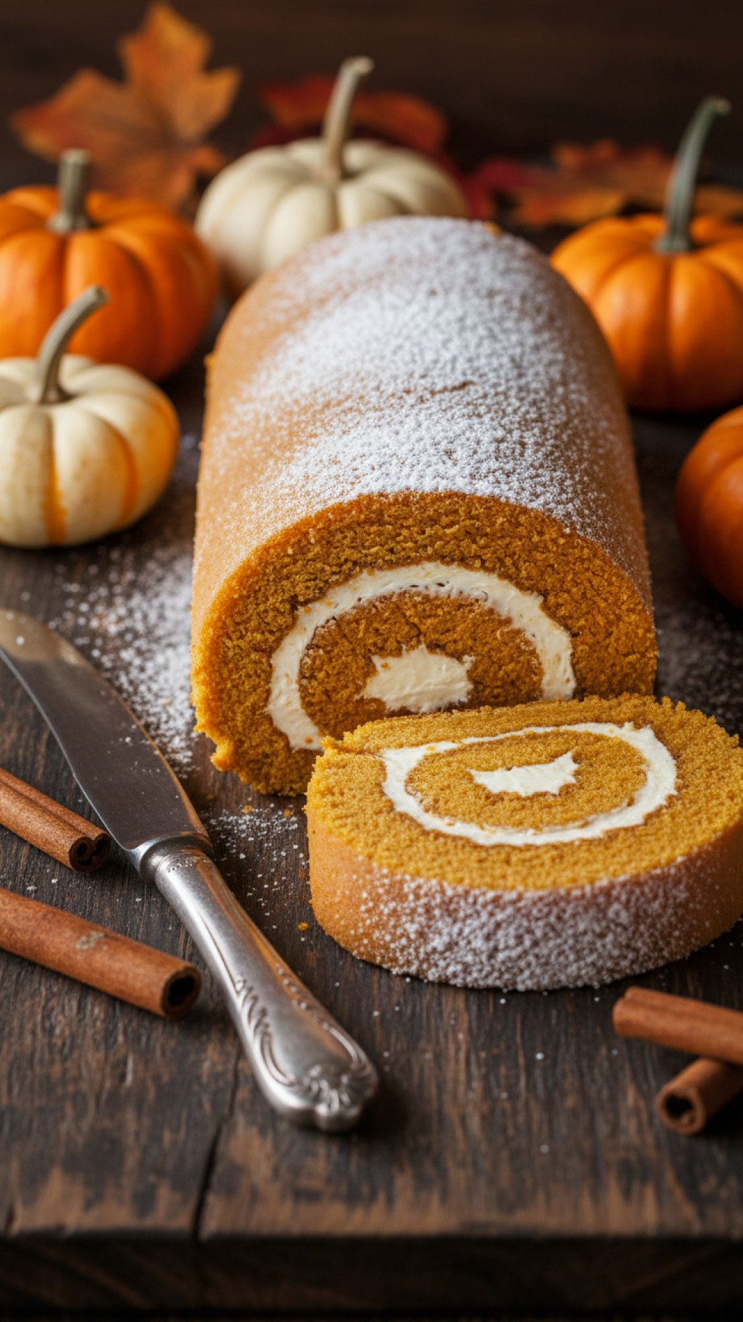 The Ultimate Pumpkin Swiss Roll Preparation