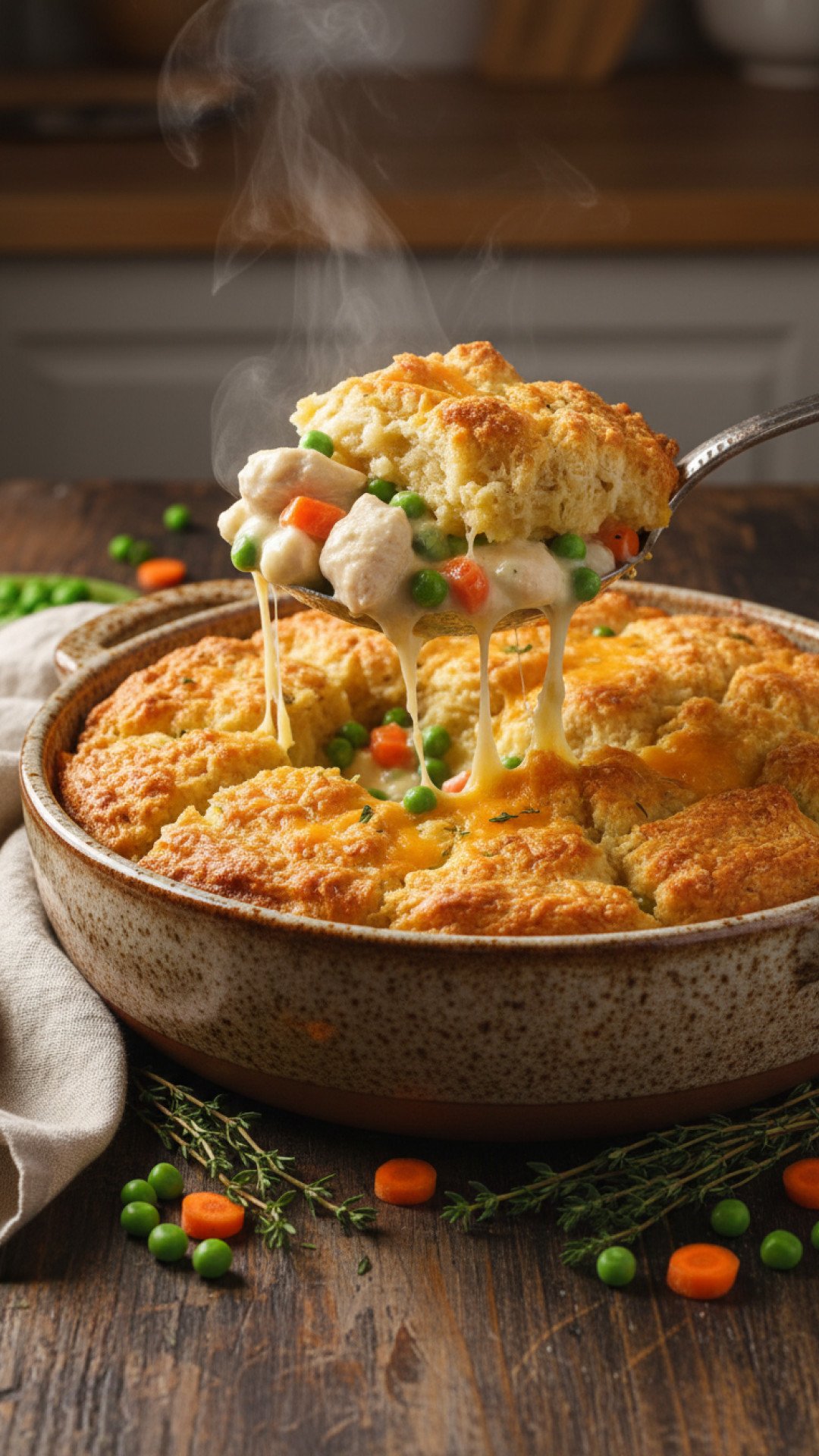 The Ultimate Savory Chicken Cobbler Preparation