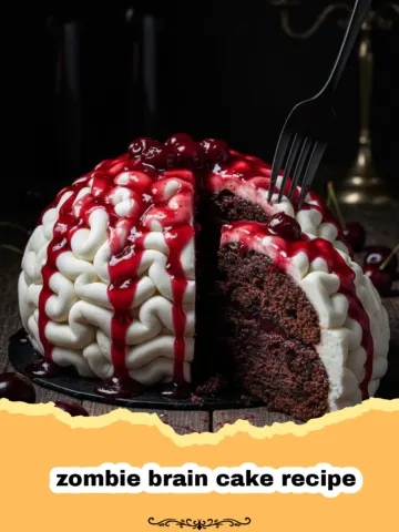 The Most Realistic Zombie Brain Cake Recipe for Your Next Party