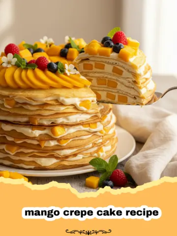 The Ultimate Mango Crepe Cake Recipe: Layers of Tropical Bliss