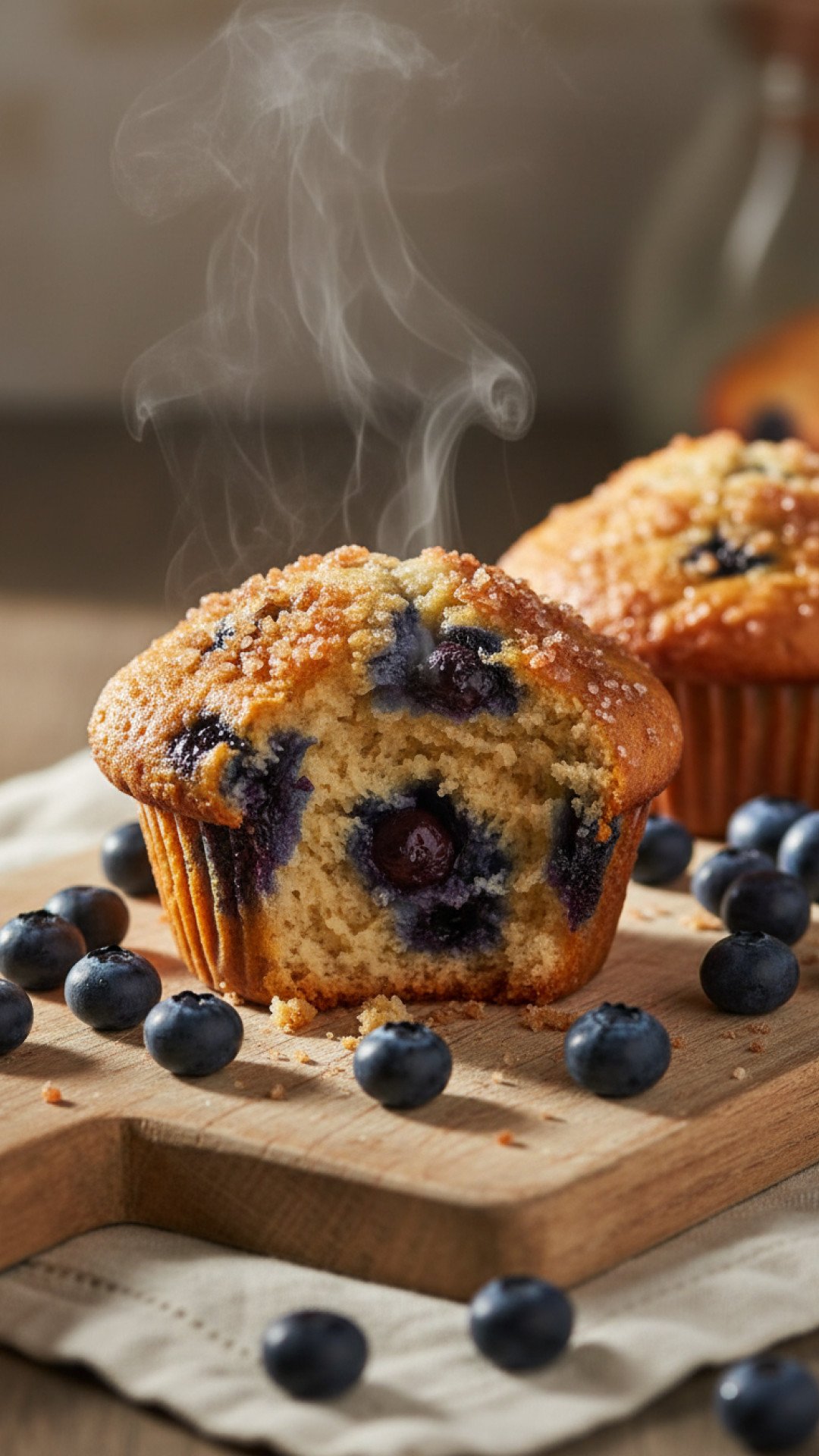 Ultimate Buttermilk Blueberry Muffins Preparation