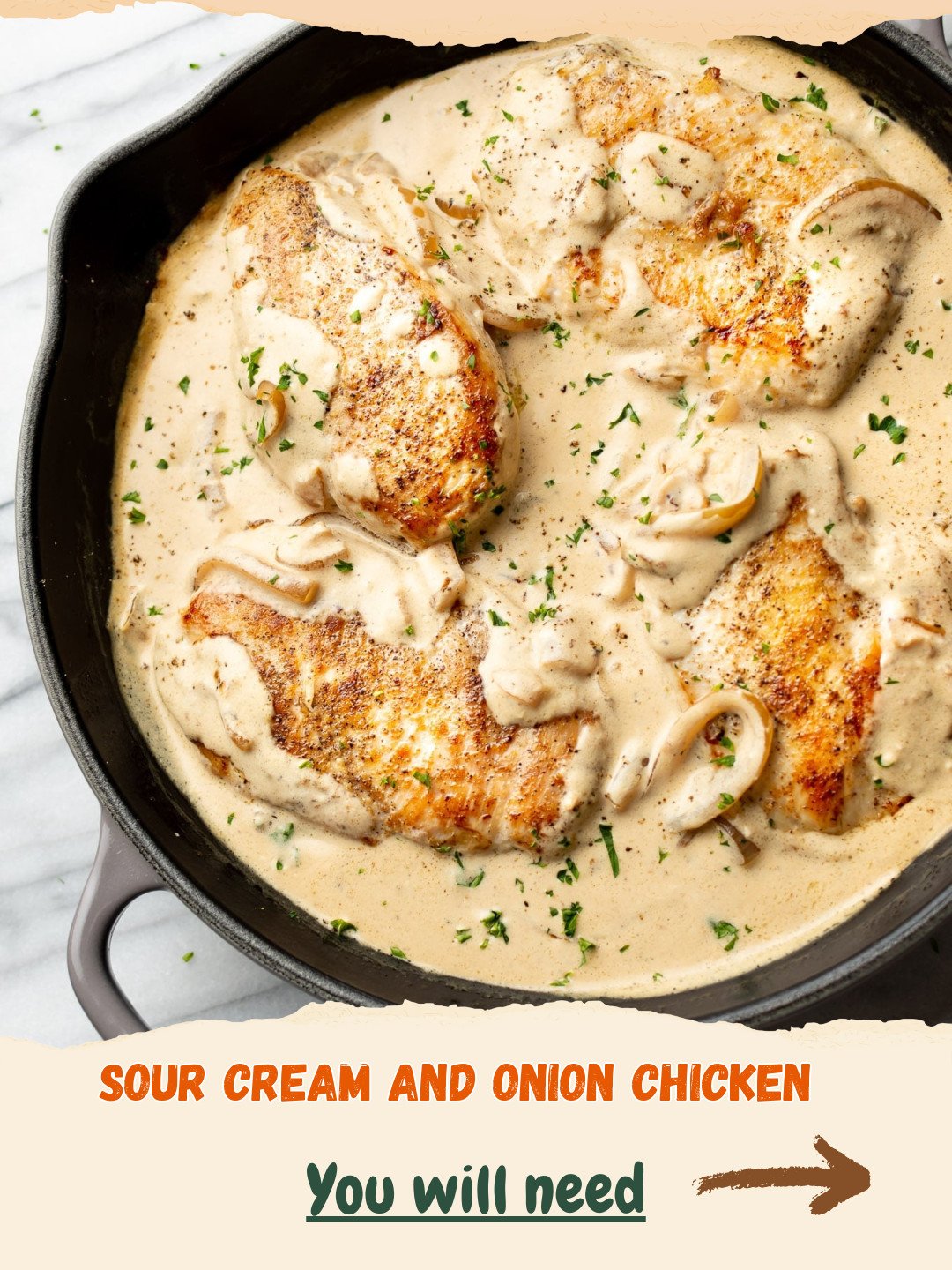 The Ultimate Creamy Sour Cream and Onion Chicken: A Weeknight Wonder! 4 Ultimate Creamy Sour Cream and Onion Chicken Preparation