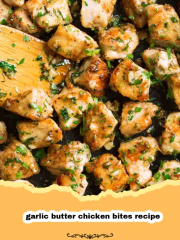 The Ultimate Garlic Butter Chicken Bites: Your New Weeknight Obsession!