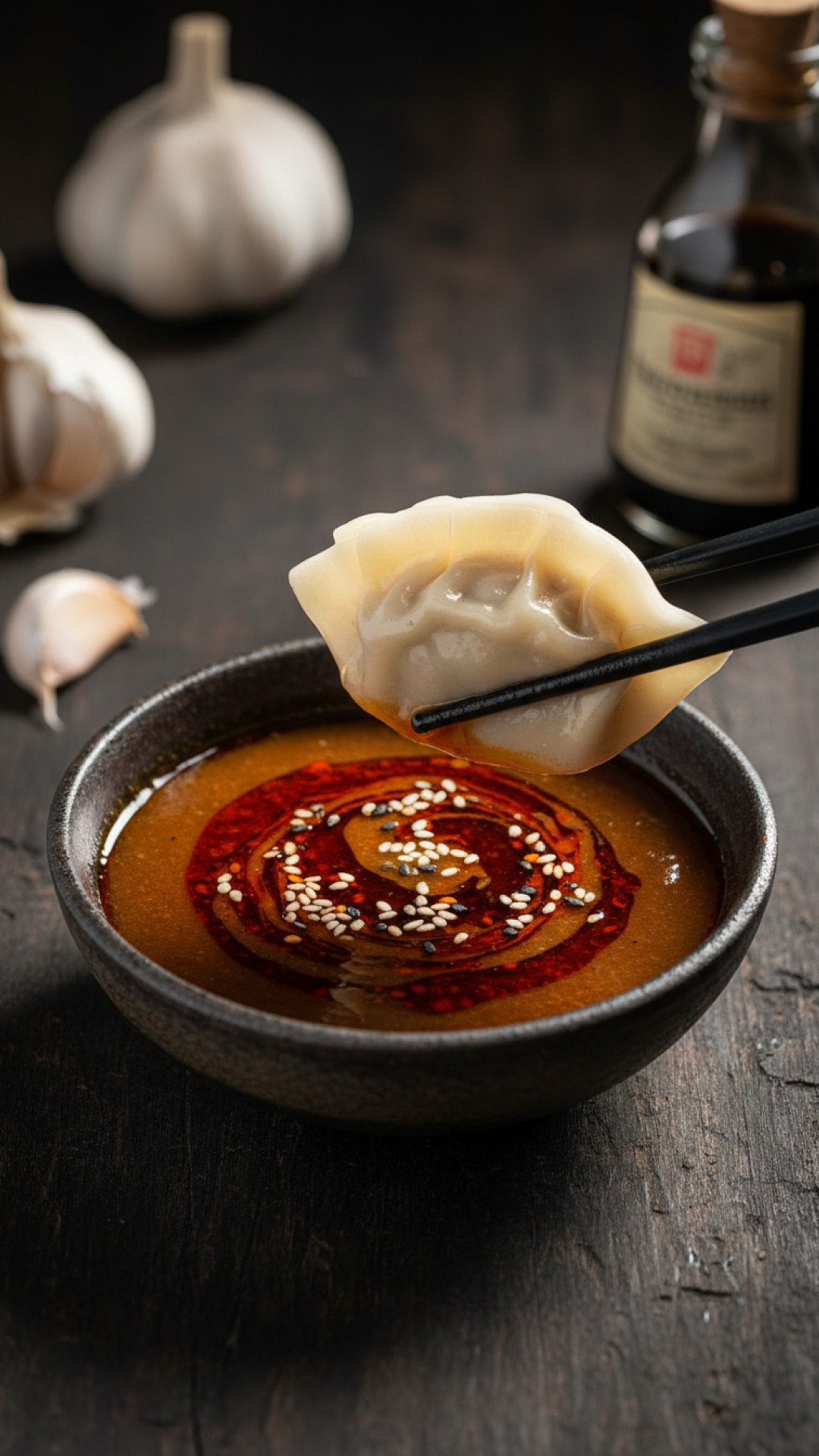 Ultimate Homemade Dumpling Sauce Preparation