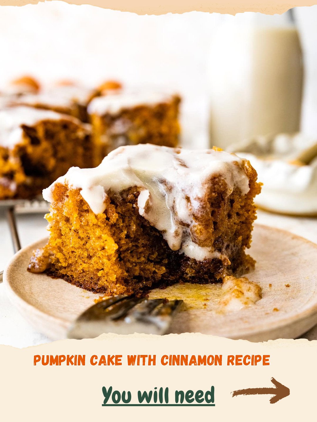 The Ultimate Moist & Spiced Pumpkin Cake with Cinnamon Cream Cheese Frosting 4 Ultimate Moist Pumpkin Cake with Cinnamon Cream Cheese Frosting Preparation