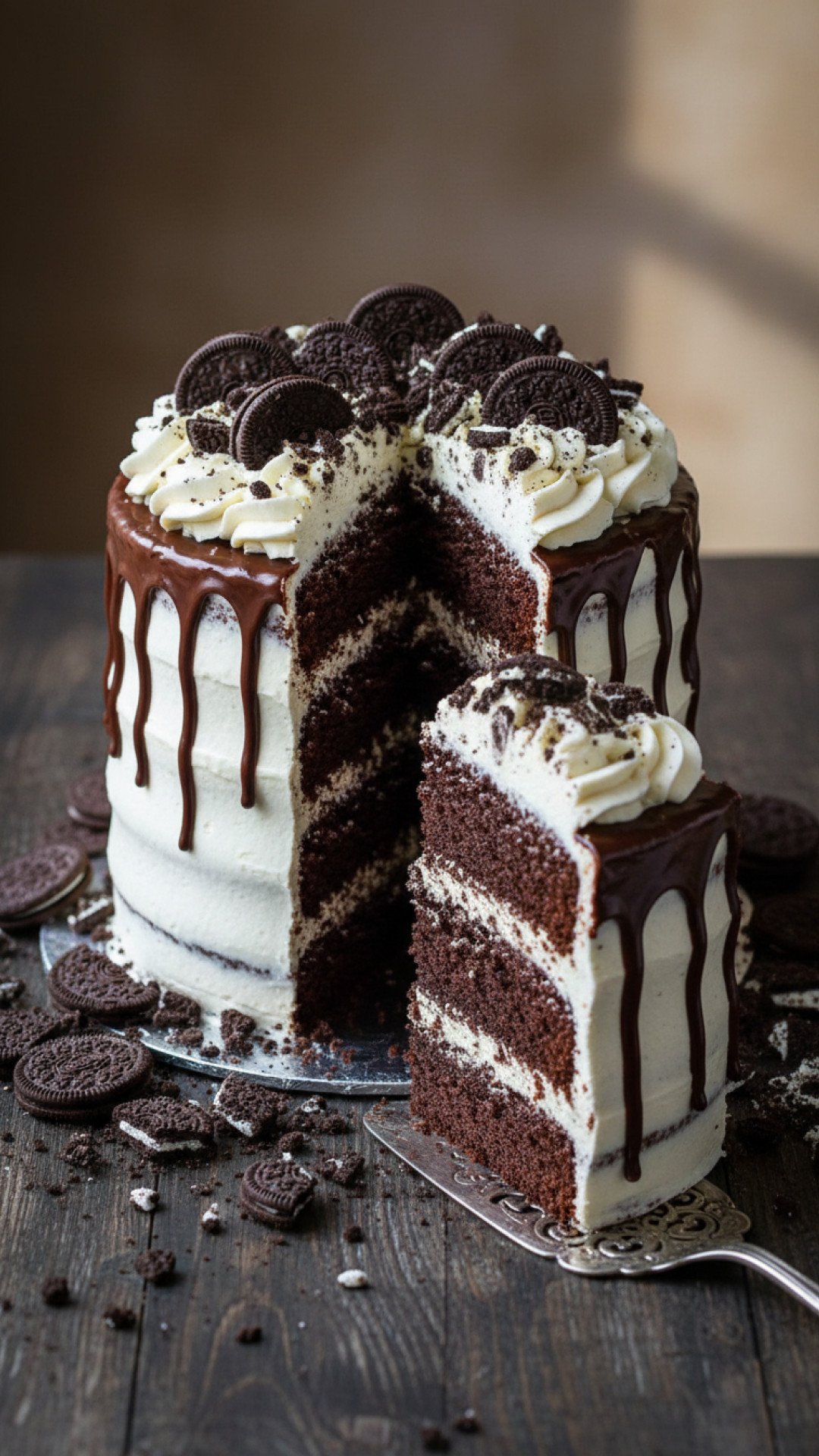 Ultimate Oreo Cake Preparation