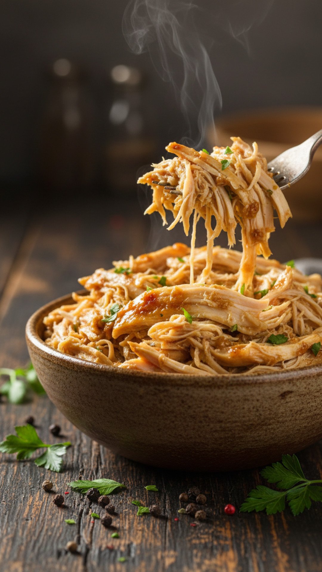 Versatile Slow Cooker Shredded Chicken Preparation