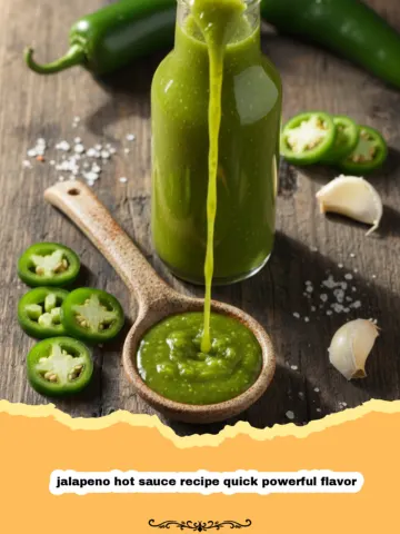 The Ultimate Jalapeño Hot Sauce Recipe: Quick and Powerful Flavor